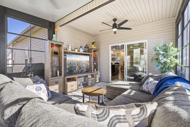 view of living room