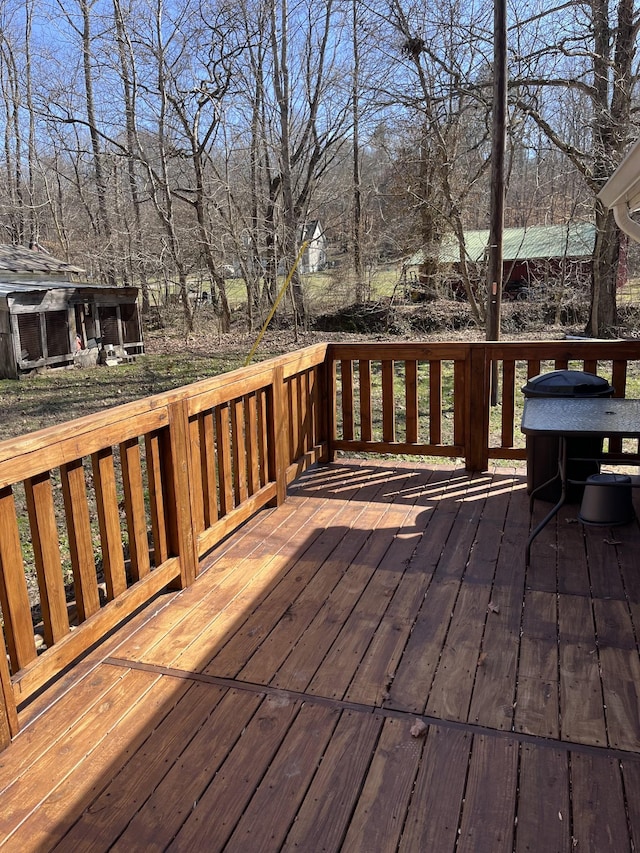 6992 Mill Creek Rd, Lyles, TN 37098 - view of deck