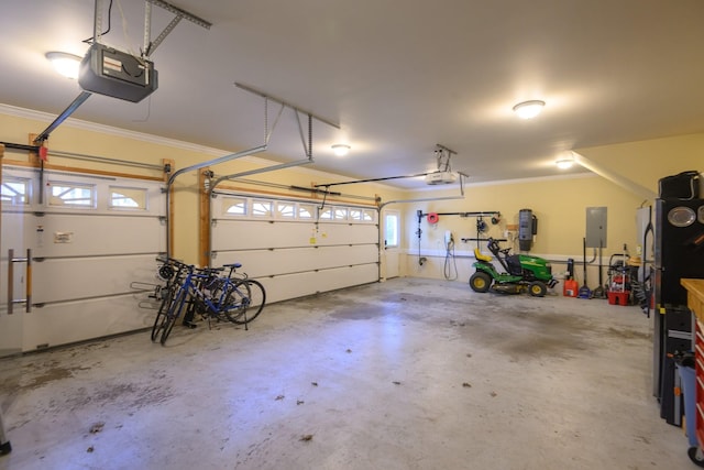 1416 Station Four Ln, Old Hickory, TN 37138 - garage featuring a garage door opener and electric panel