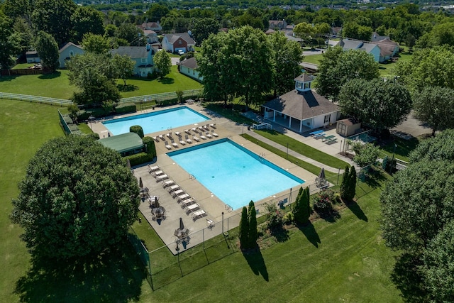 bird's eye view
