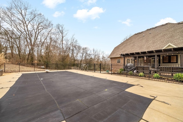 exterior space with a patio area