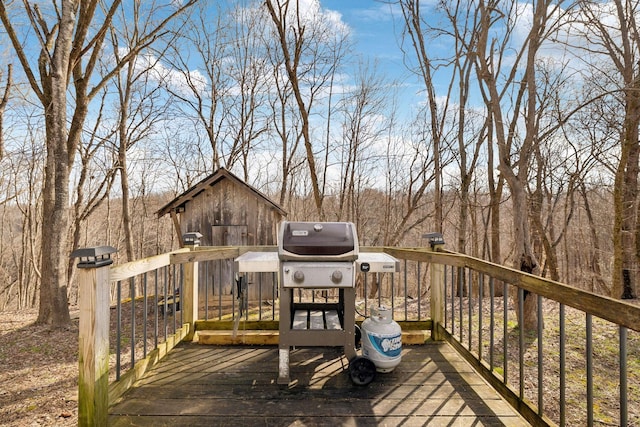 view of deck