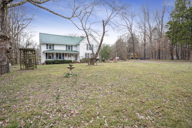2360 Seven Mile Ferry Rd, Clarksville, TN 37040 - view of yard featuring covered porch