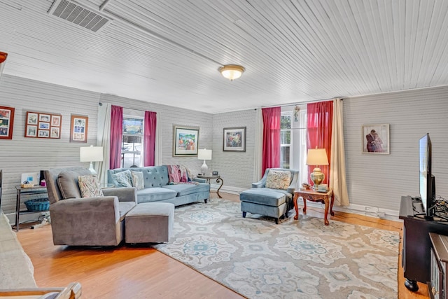 2360 Seven Mile Ferry Rd, Clarksville, TN 37040 - living room with plenty of natural light and light hardwood / wood-style floors