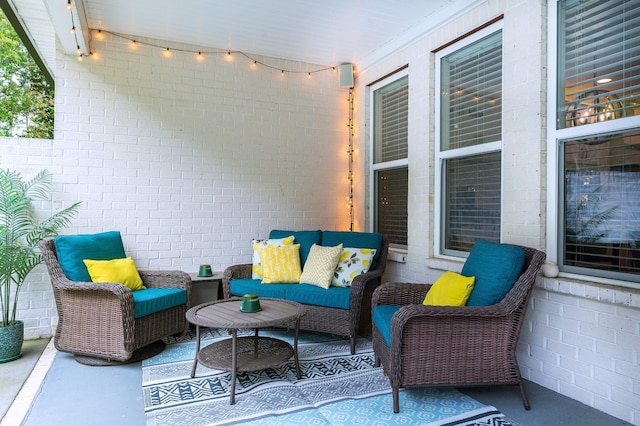 view of patio / terrace with outdoor lounge area