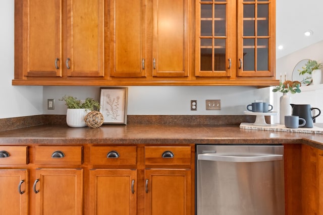 kitchen with dishwasher