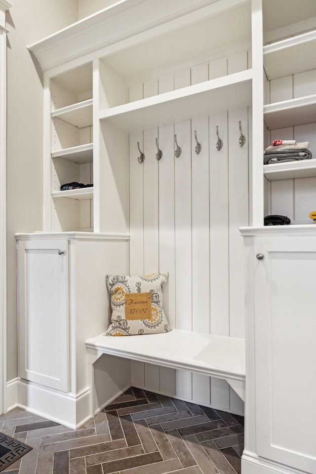 view of mudroom