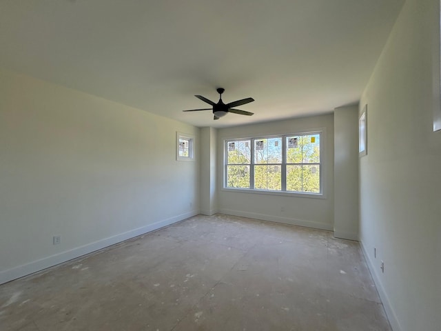4928 Elmview Ct, Smyrna, TN 37167 - spare room with ceiling fan and baseboards