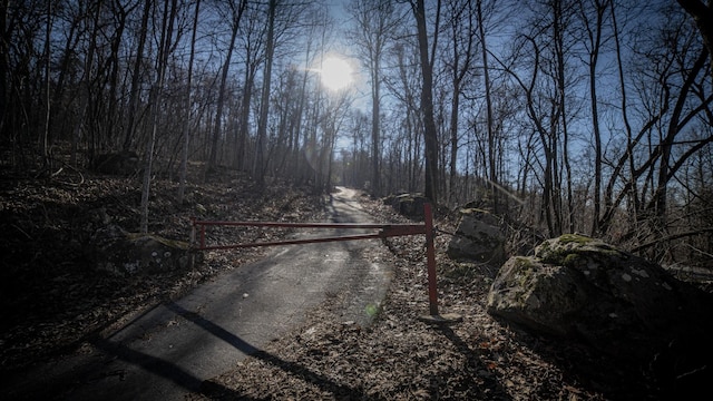 view of road