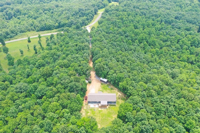 212 Skyline Rdg, Dover, TN 37058 - view of property location featuring a heavily wooded area and property parcel outlined