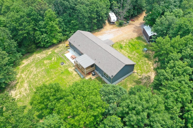 212 Skyline Rdg, Dover, TN 37058 - view of subject property with a heavily wooded area