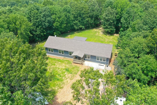 212 Skyline Rdg, Dover, TN 37058 - view from above of property with a forest