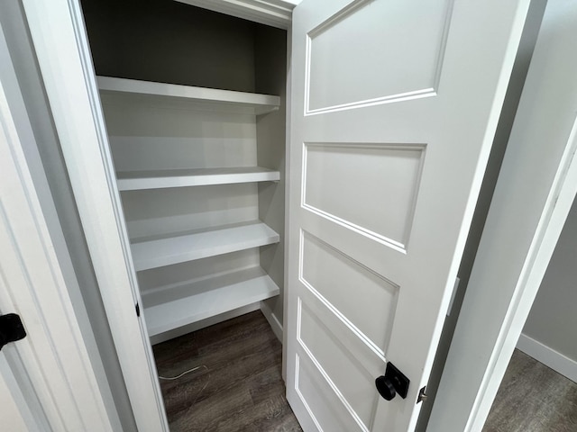 view of closet