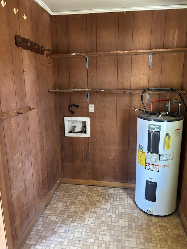 utilities with water heater