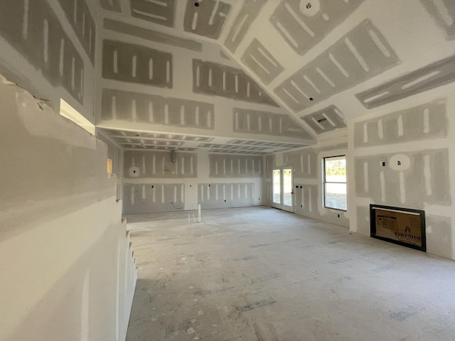 view of unfurnished living room