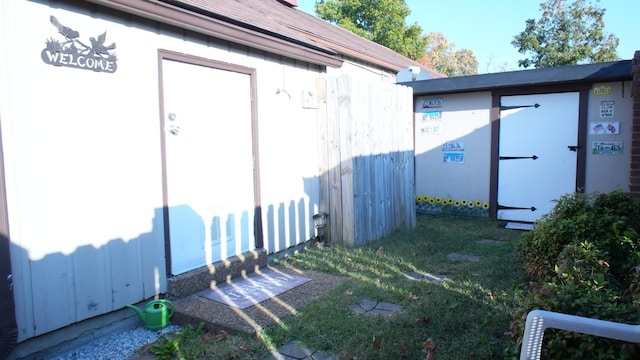 view of entrance to property