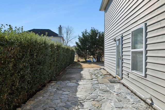 exterior space featuring a patio