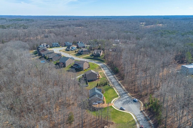 7144 Triple Crown Ln, Fairview, TN 37062 - aerial view featuring a forest view