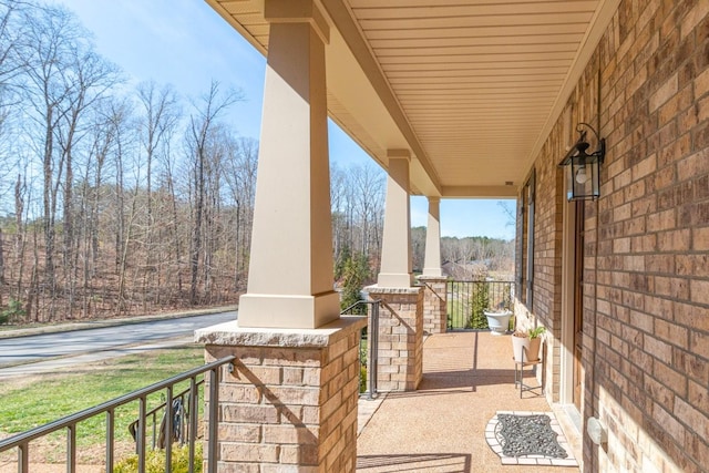 7144 Triple Crown Ln, Fairview, TN 37062 - view of patio featuring a porch