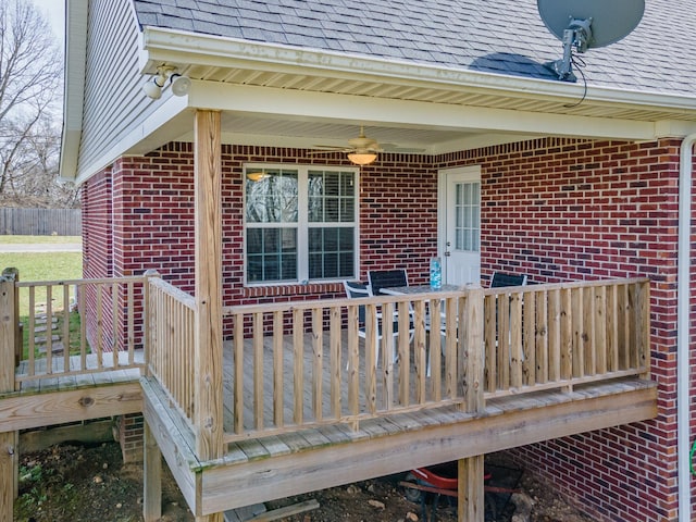 doorway to property featuring a deck