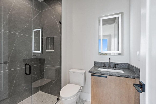 304 35th Ave N, Nashville, TN 37209 - full bath with vanity, toilet, and a stall shower