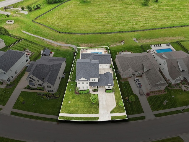 7020 Vineyard Valley Dr, College Grove, TN 37046 - aerial view