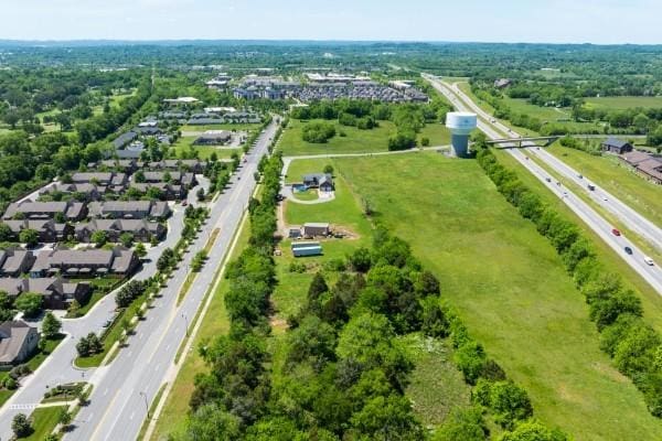 bird's eye view featuring a residential view