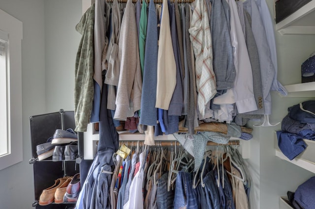 view of spacious closet