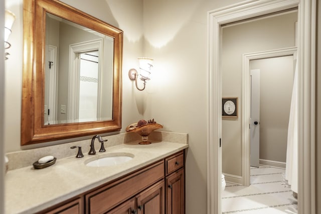 1225 Chloe Dr, Gallatin, TN 37066 - bathroom with vanity and baseboards