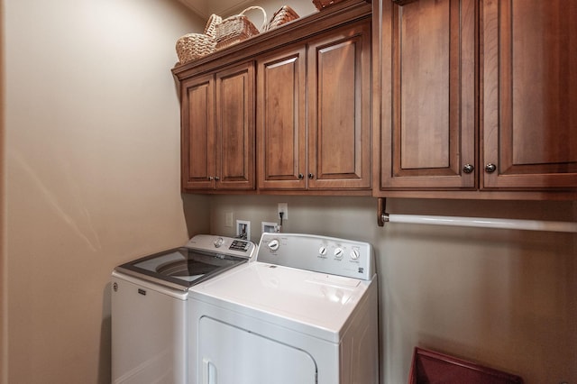 1225 Chloe Dr, Gallatin, TN 37066 - laundry area with cabinet space and separate washer and dryer