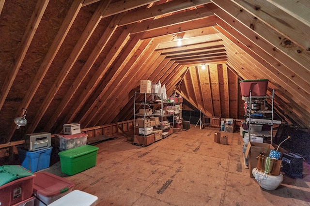1225 Chloe Dr, Gallatin, TN 37066 - view of unfinished attic