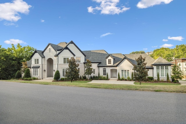 view of french country style house