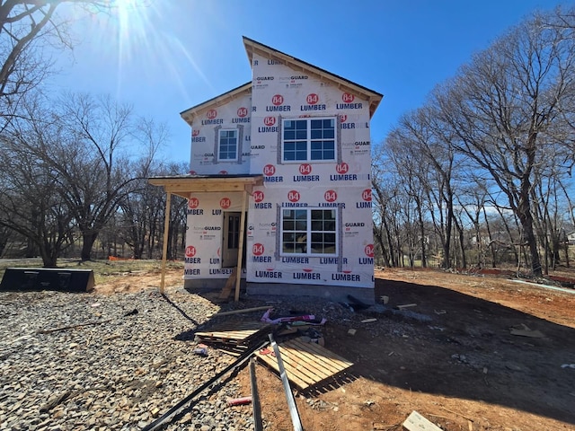 view of property under construction