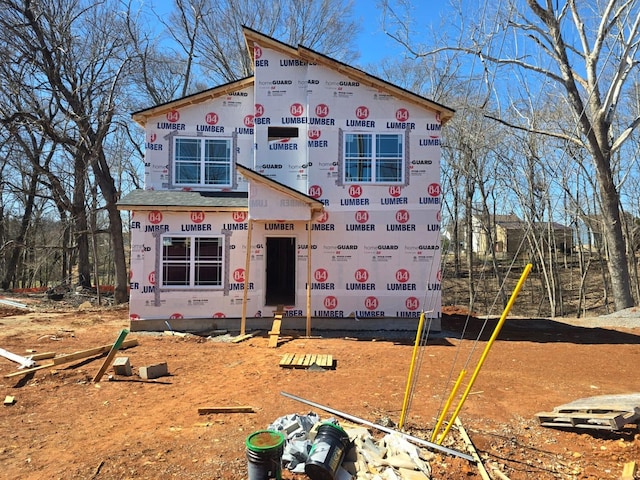 view of property under construction