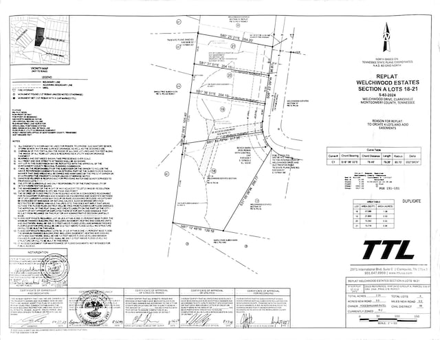 346 Welchwood Dr, Clarksville, TN 37040 - survey map / technical document