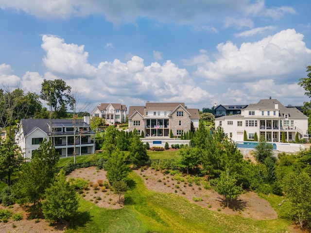 exterior space featuring a residential view