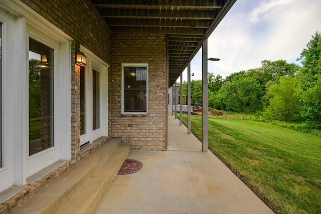 view of patio