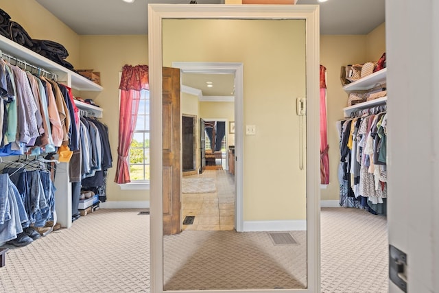 1465 New Columbia Hwy, Lewisburg, TN 37091 - spacious closet with carpet flooring and visible vents