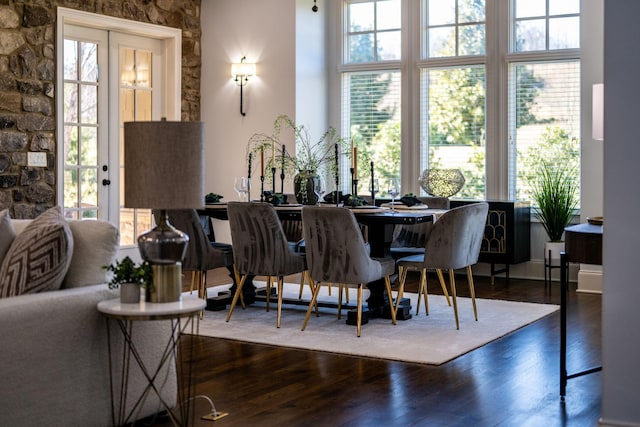 6054 Pelican Way, College Grove, TN 37046 - dining area with wood finished floors