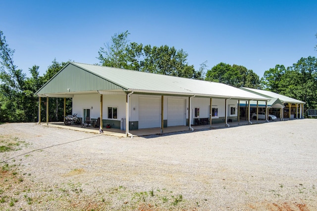 view of stable