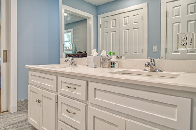23 Hickman Hwy, Gordonsville, TN 38563 - bathroom featuring double vanity and a sink