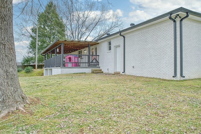 23 Hickman Hwy, Gordonsville, TN 38563 - exterior space with a lawn and brick siding
