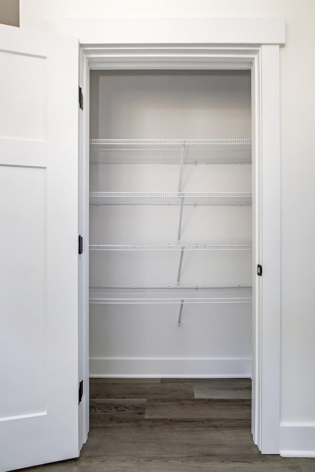 view of closet