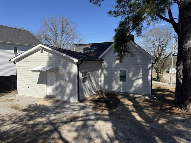 view of back of house