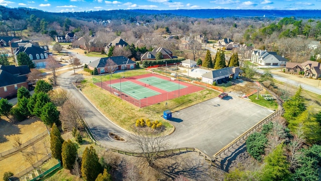 birds eye view of property featuring a residential view