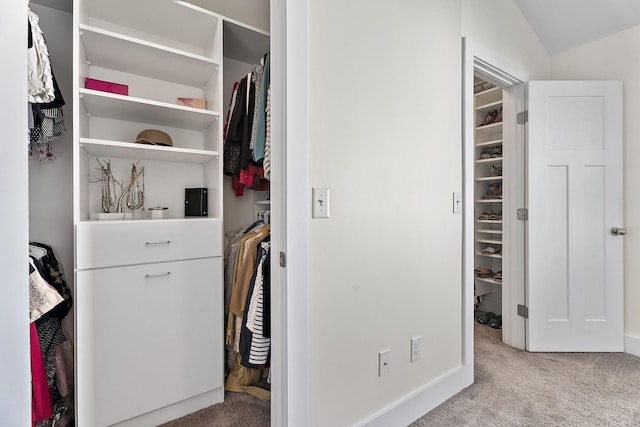 view of closet