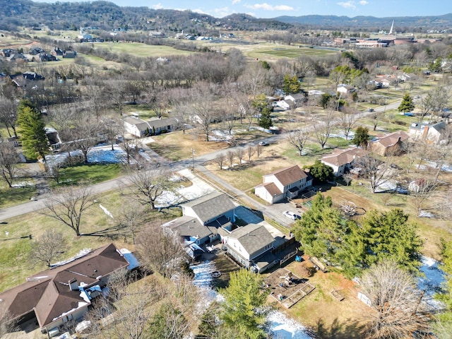 bird's eye view featuring a residential view