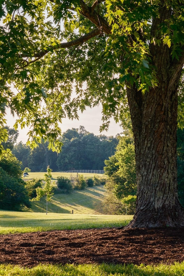 view of home's community featuring a rural view