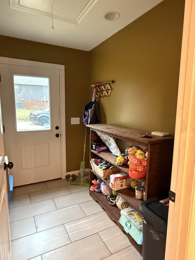 view of mudroom