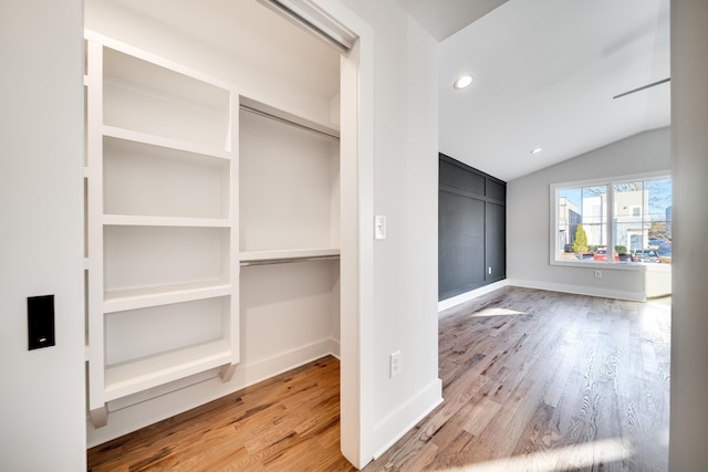 view of closet